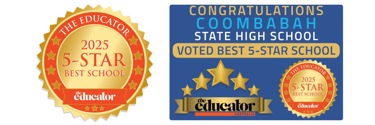 Coombabah State High School Awards Banner